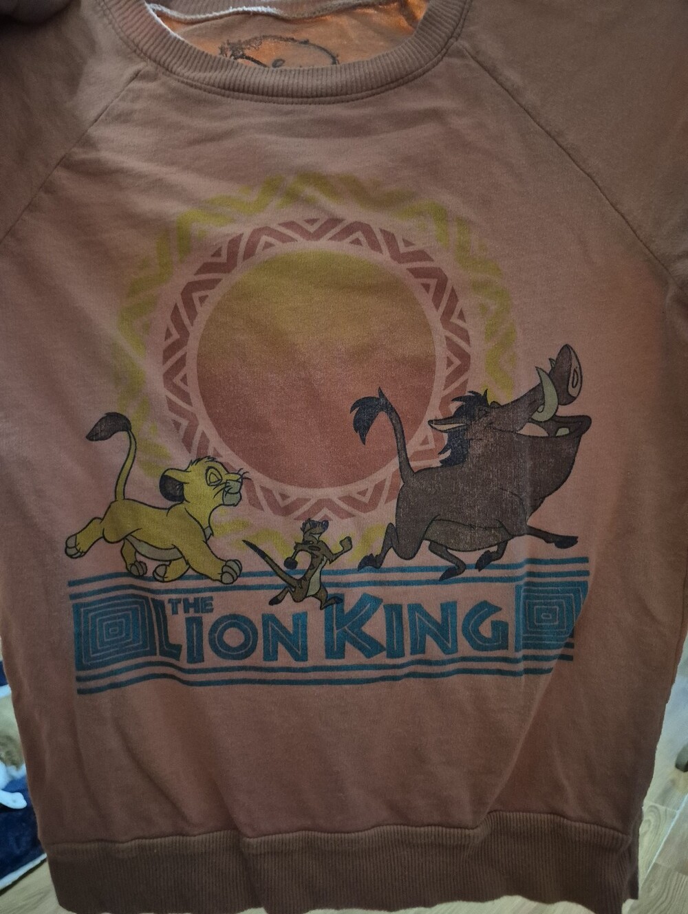 The Lion King Graphic Sweatshirt - Pink